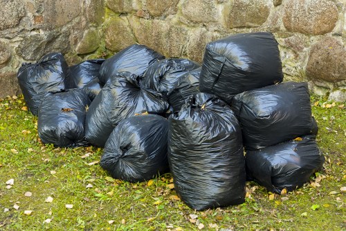 Eco-friendly disposal during garage clearance in Shoreditch